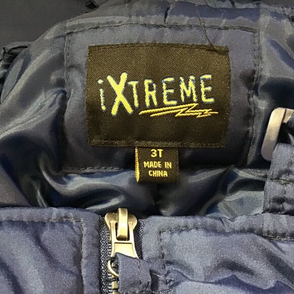 iXtreme Snow Bib Toddler Size 3T Blue Insulated Adjustable Straps Snowboard Ski - Picture 3 of 5